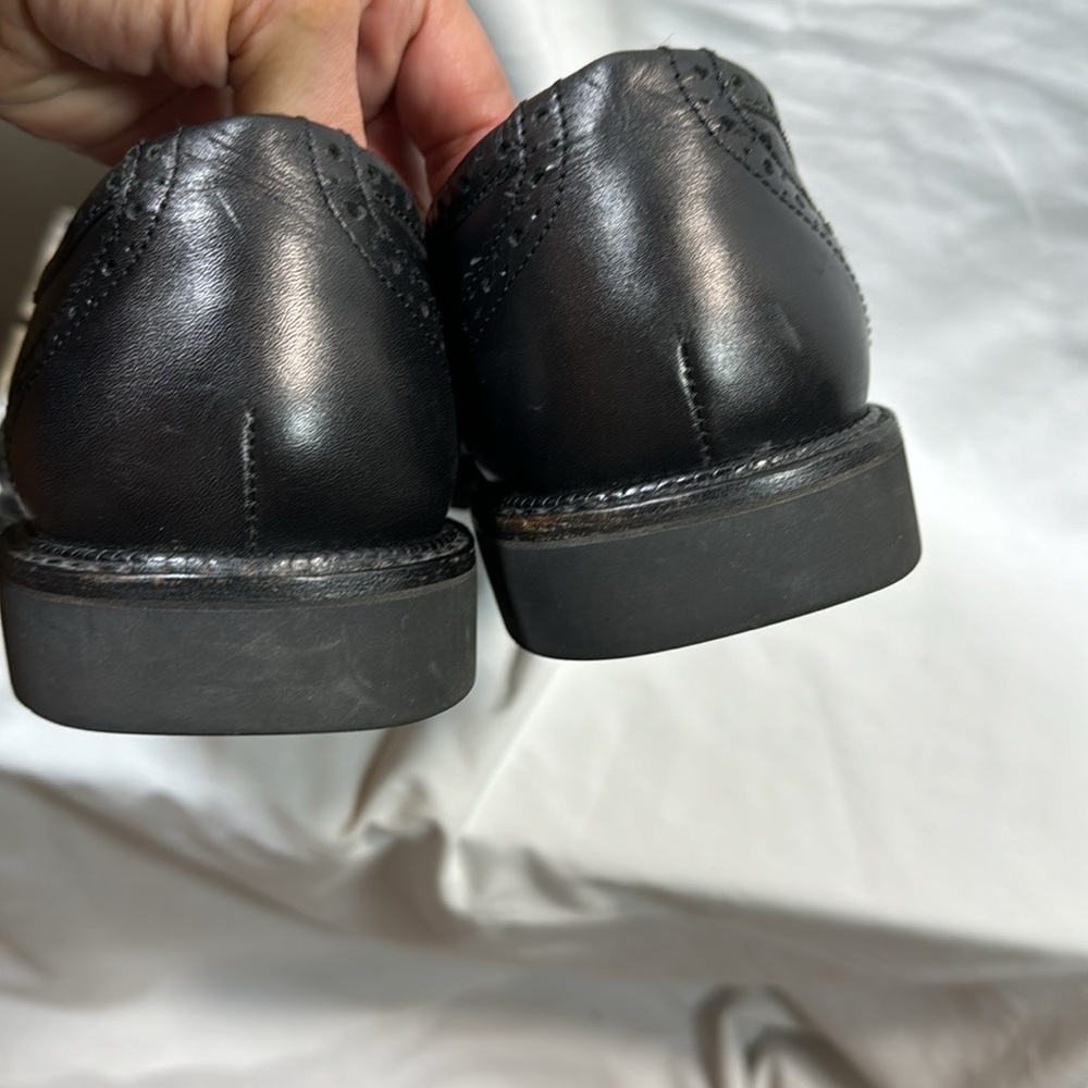 Mephisto Air-Relax Goodyear Welt Men’s Black Leather Oxford Shoes Size 11 1/2 - Picture 5 of 11